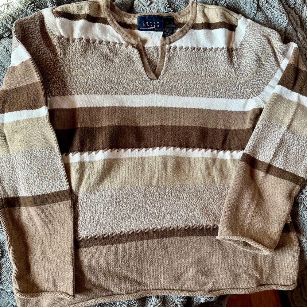 Women’s Cotton sweater sz large